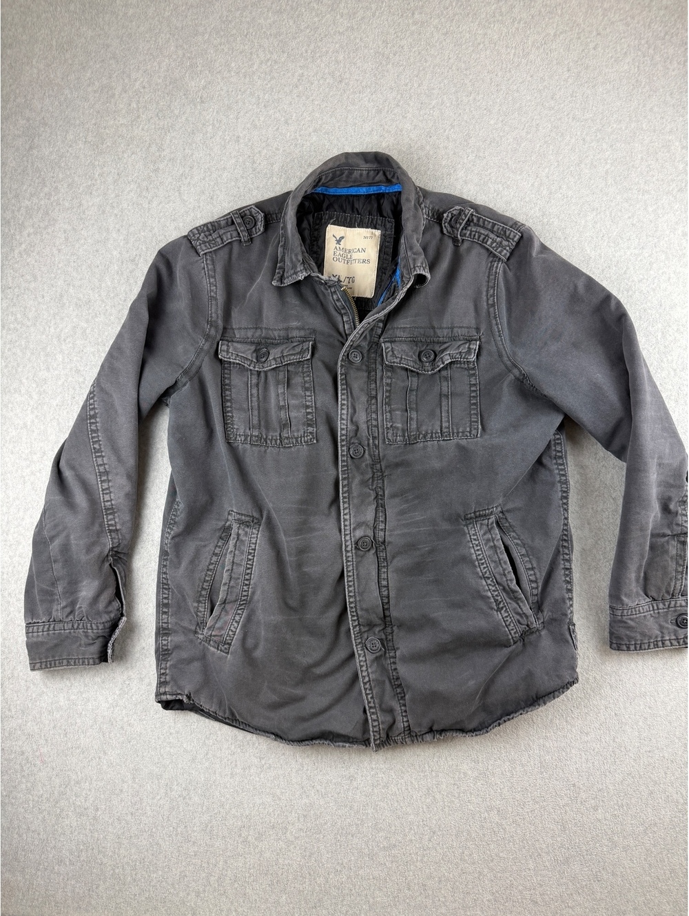 American Eagle Outfitters Men's Military Field Style Jacket